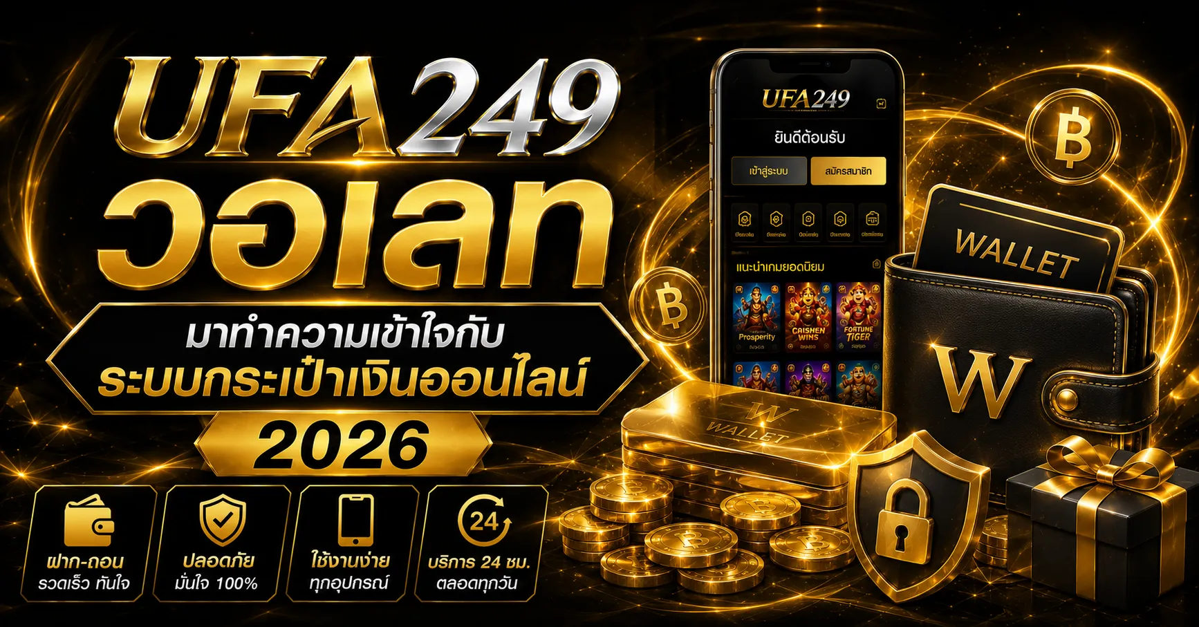 UFA249 วอเลท มาทำความเข้าใจกับระบบกระเป๋าเงินออนไลน์