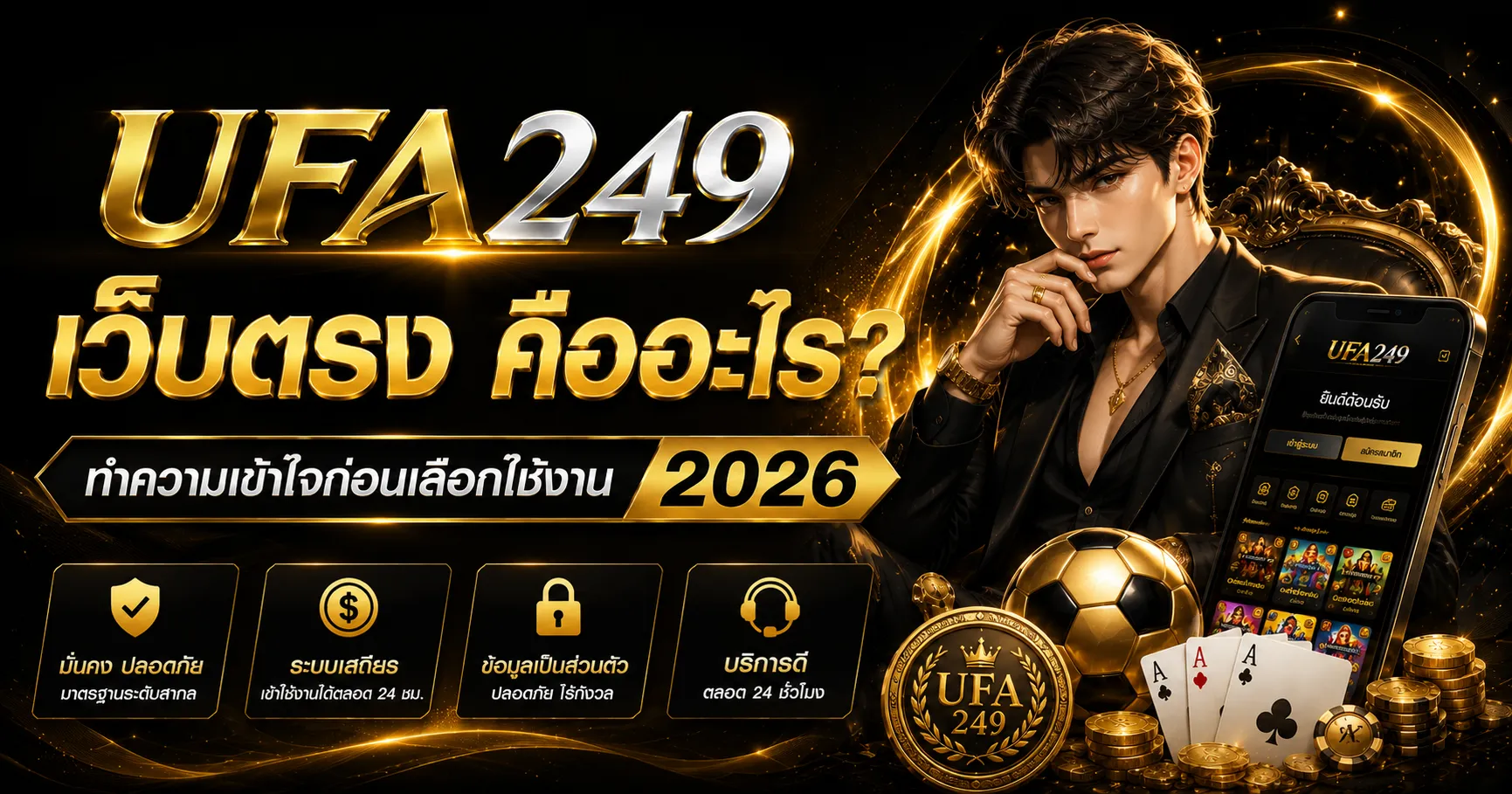 UFA249 เว็บตรง คืออะไร ทำความเข้าใจก่อนเลือกใช้งาน 2026