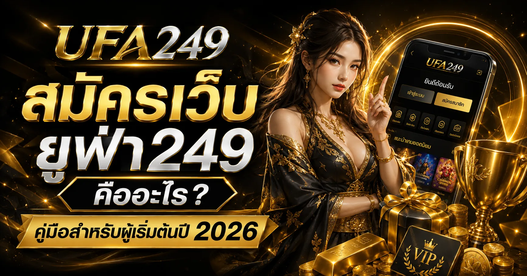 สมัครเว็บยูฟ่า249 คืออะไร คู่มือสำหรับผู้เริ่มต้นปี 2026