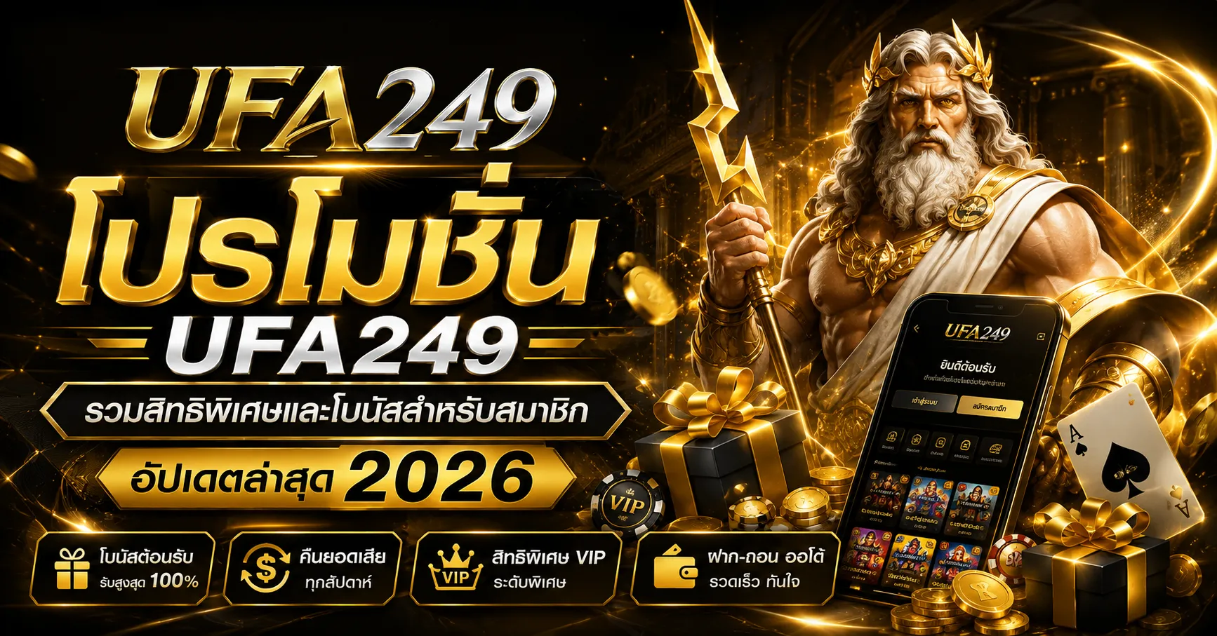 โปรโมชั่น UFA249 คืออะไร ทำความเข้าใจสิทธิพิเศษสำหรับสมาชิก 2026